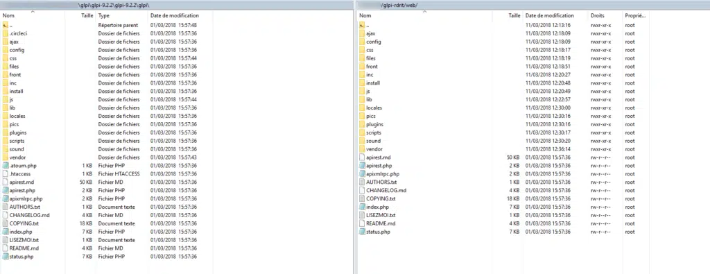 Transfert ftp complet