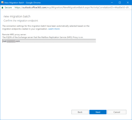 Select proxy MRS