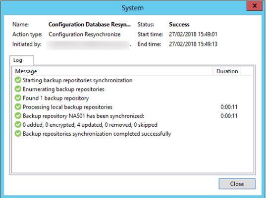 Update repo veeam