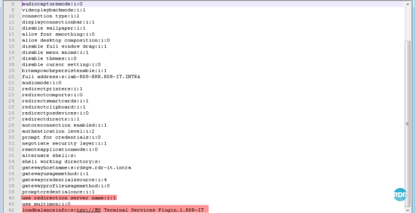 Notepad édition RDP