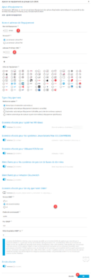 Configuration nouvel appareil