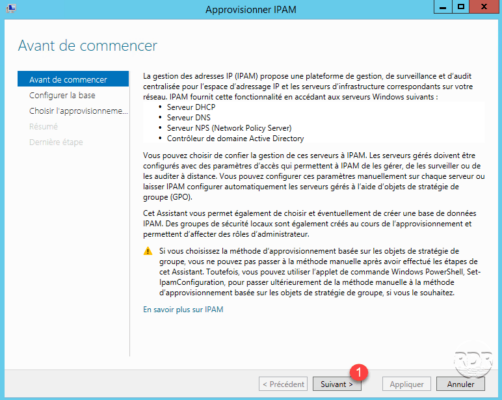 Assistant de configuration