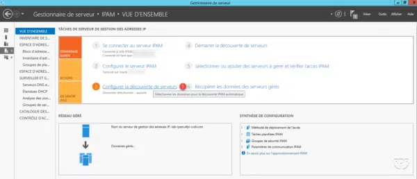 Configuration découverte