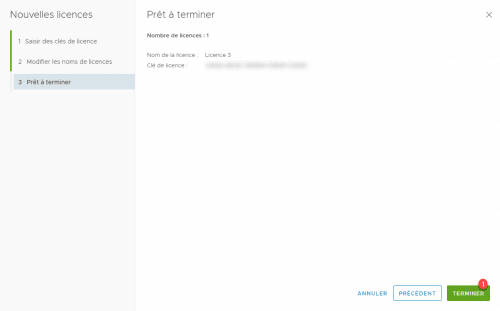 Fermer l'assistant