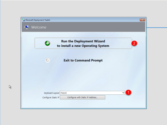 MDT : deploiement de Windows