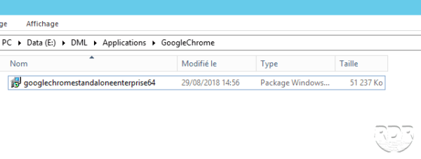 SCCM déployer app