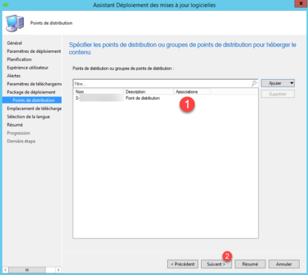Point de distribution
