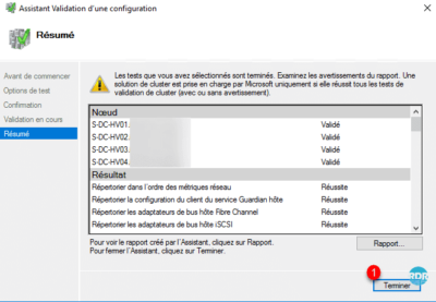 tests passés