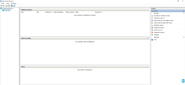 Console Hyper-V