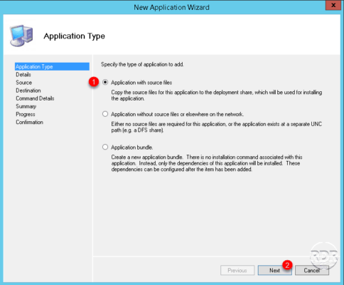 MDT nouvelle application