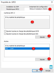 Ajout du matériel compatible