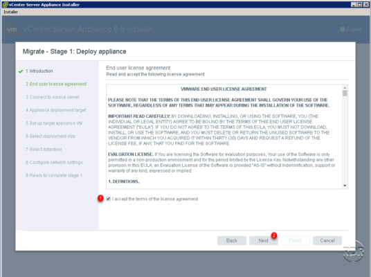 Accepter la licence