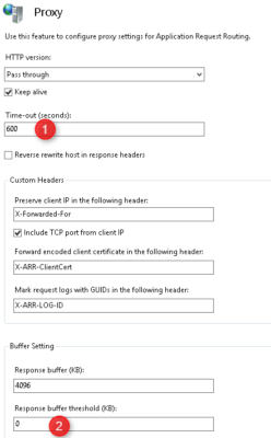 Config proxy