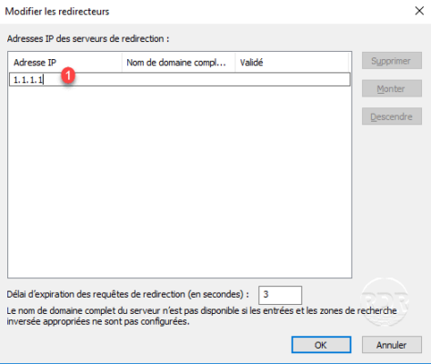 IP serveur DNS public