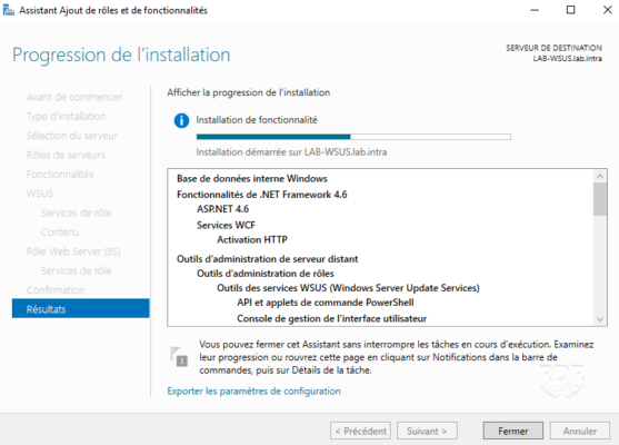 Installation en cours....