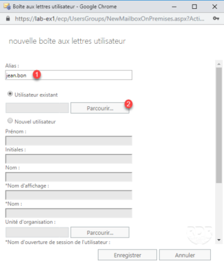 Configure mailbox