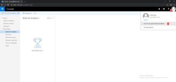 Open other mailbox