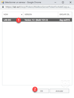 Select server
