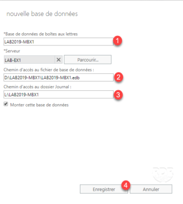 Configure DB