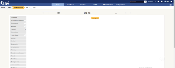 Tab details