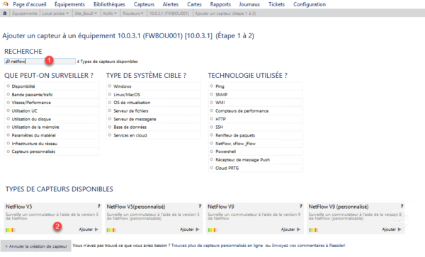Search Netflow