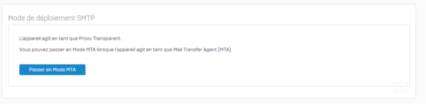 SMTP mode