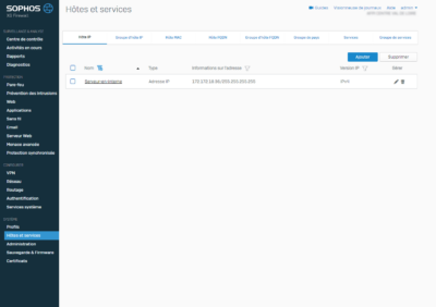 Host added