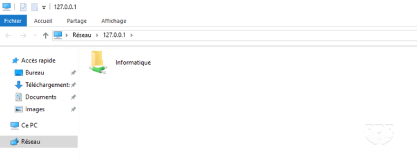 Folder in explorer