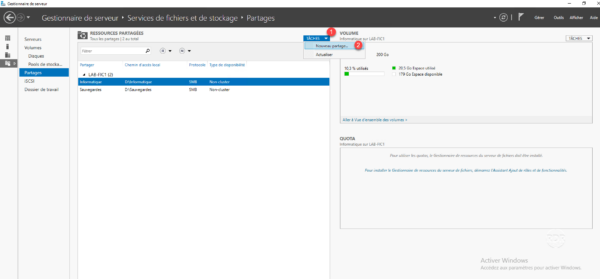 Server manager lauch wizard