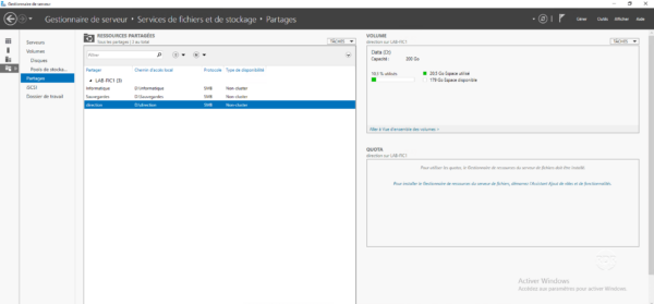 shared folder created