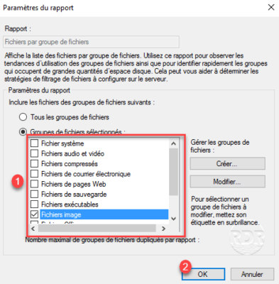 report parameters