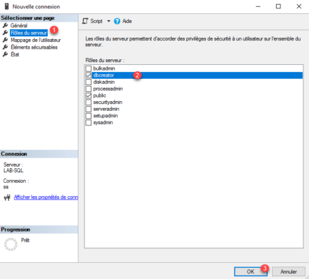 connection configuration