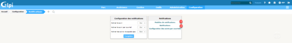 notification configuration