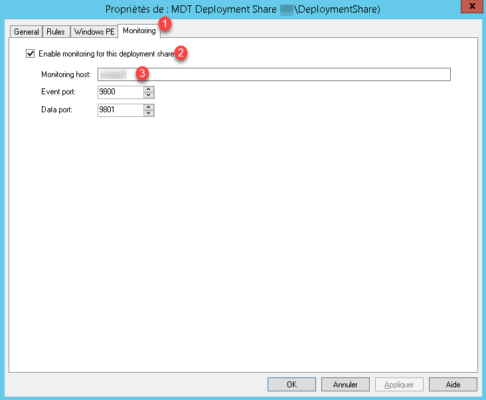 Enable monitoring