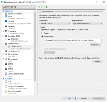 vm configuration