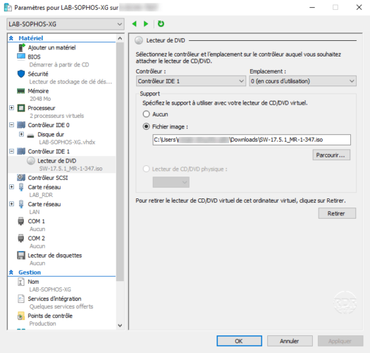 vm configuration