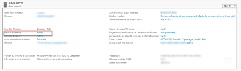 Remote administration