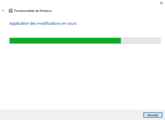 wait during install