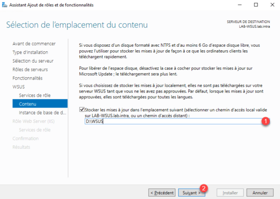 Configure folder