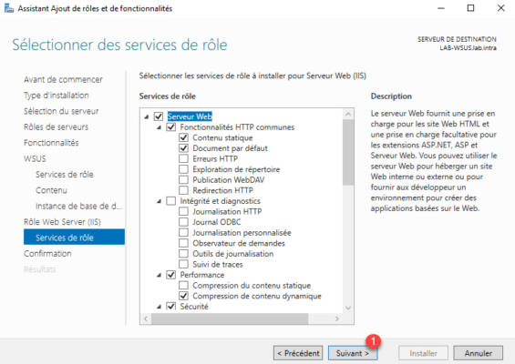 IIS Features