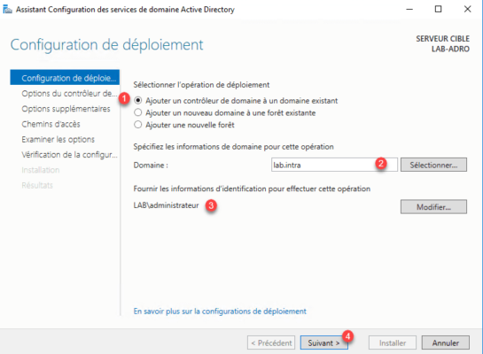 domain configuration
