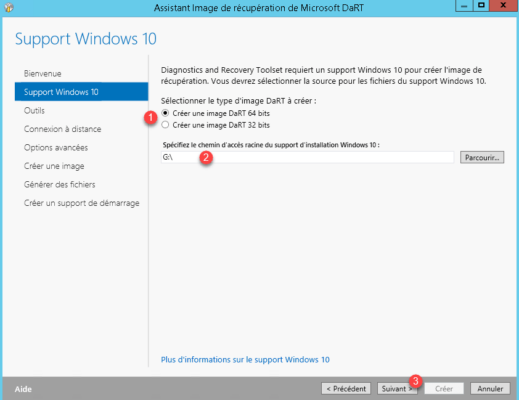 WinPE version and ISO