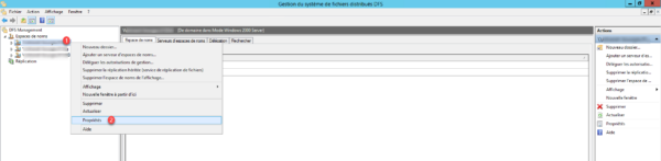 DFS console