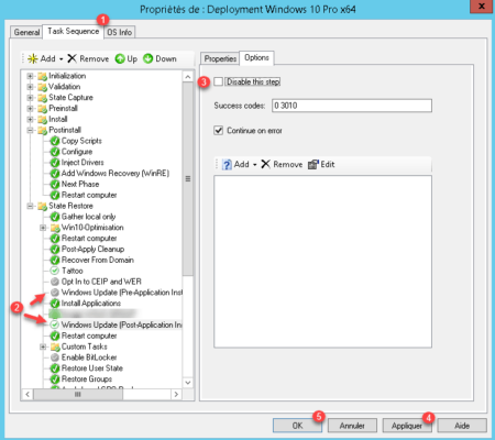 Enable update task