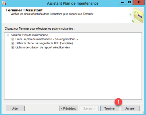 Plan configured