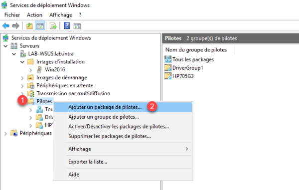 Add drivers