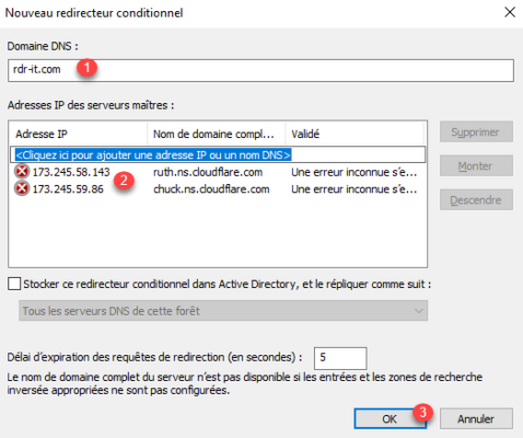 redirector config