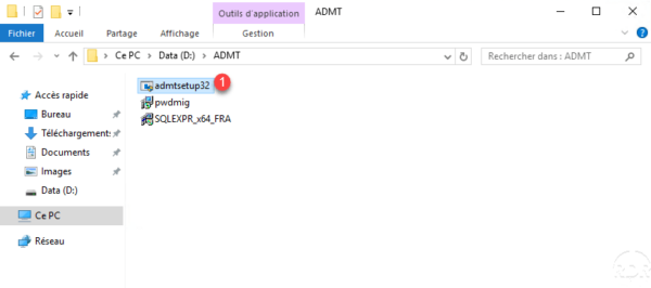 ADMT - Setup