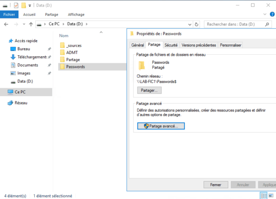 dossier partagé / shared folder