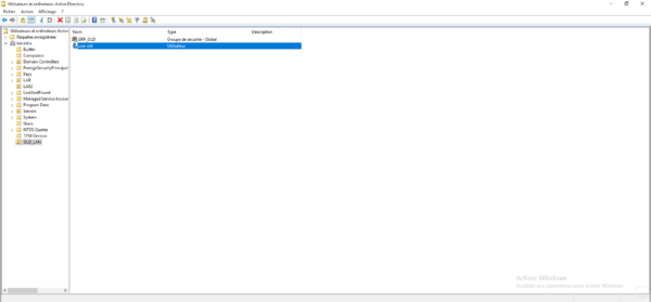 ADMT : user migrated